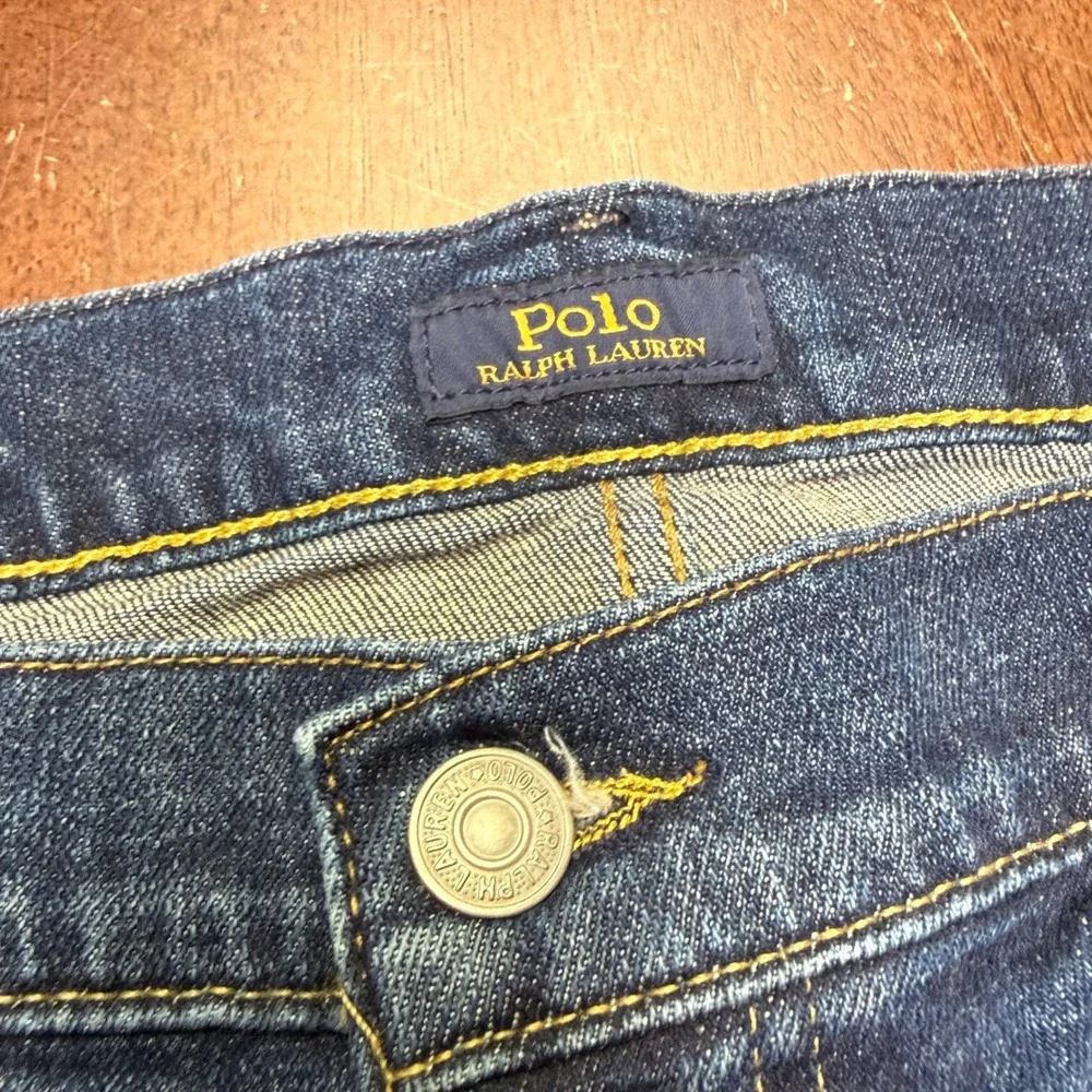 Polo Ralph Lauren Jeans Mens 44x30 Blue Prospect Straight Stretch Denim